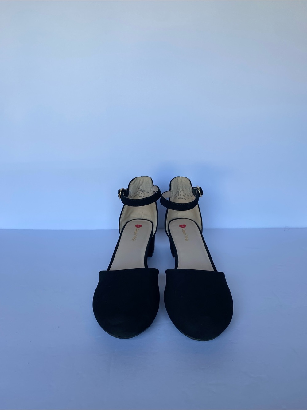 DREAM PAIRS Girls Dress Shoes Closed Toe High Heels - Picture 2 of 9